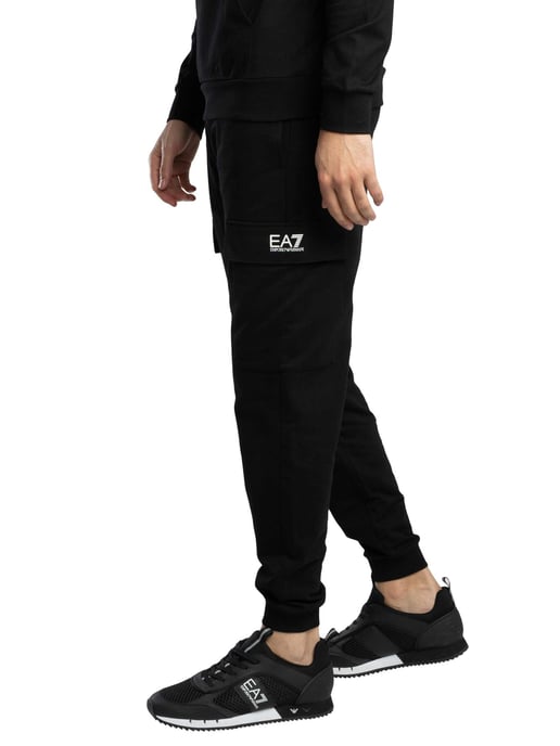 EA7 Logo Regular Joggingbroek, Zwart - Image 2