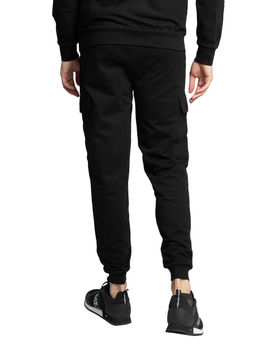 EA7 Logo Regular Joggingbroek, Zwart - Image 3
