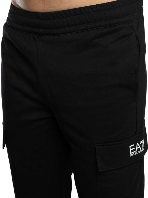EA7 Logo Regular Joggingbroek, Zwart - Image 5