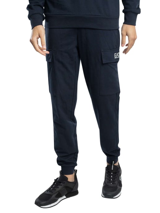 EA7 Core Identity Cargo Joggingbroek, Blauw - Image 1