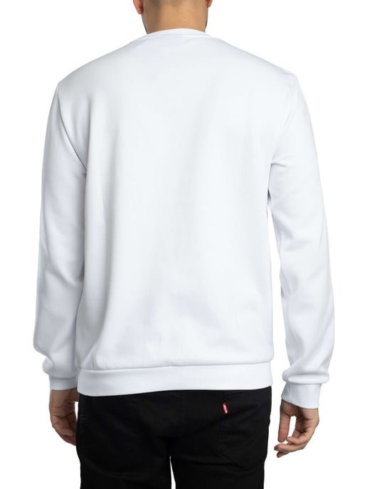 EA7 Sweatshirt Met Logo-Tape, Wit - Image 3