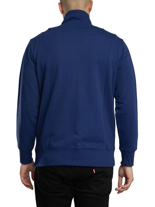 GANT Regular Shield Full Zip Track Top, Blue - Image 3