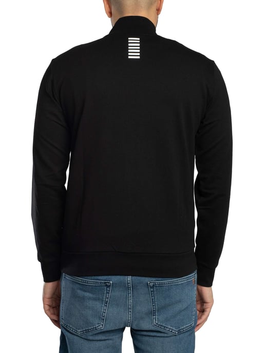 EA7 Aperta Zip Track Jacket, Black - Image 3