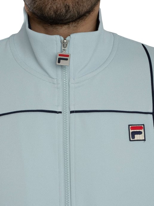 Fila Armando Trainingsjack Met Contrasterende Biezen, Blauw - Image 5