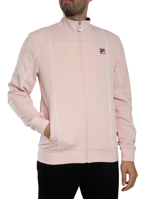 Fila Armando Trainingsjack Met Contrasterende Biezen, Roze - Image 1