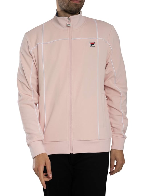 Fila Armando Trainingsjack Met Contrasterende Biezen, Roze - Image 2