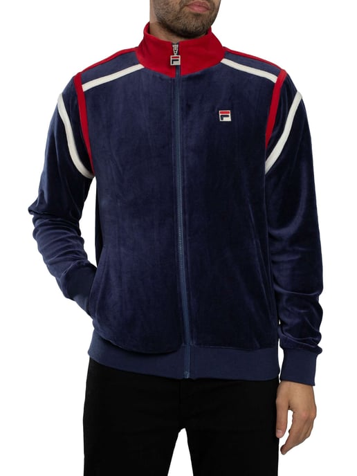 Fila Gabriele Trainingsjack Met Contrasterende Panelen, Blauw - Image 1