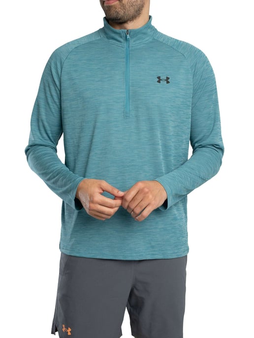 Under Armour Technisch Gestructureerd Trainingsjack, Blauw - Image 3