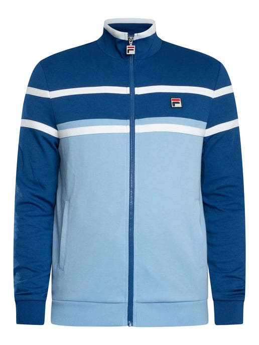 Fila Giovanni Contrast Panels Track Jacket, Blue - Image 6