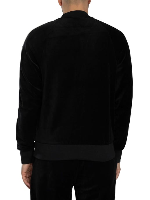 Fila Fella Velours Jas, Zwart - Image 3