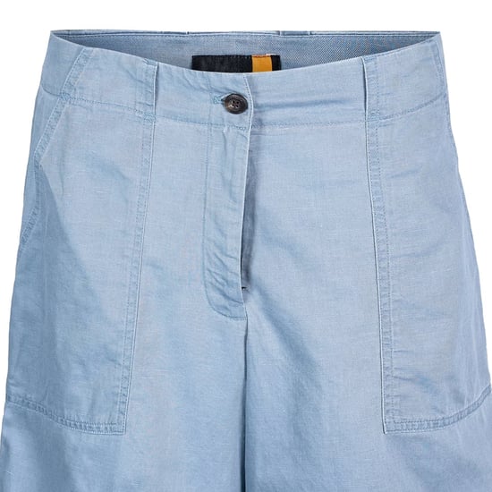 Timberland Dames Citadel Linnen Shorts (Citadel Blauw) - Image 3