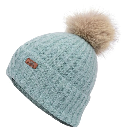 Trespass Gebreide muts van cederhout voor dames (Dusty Teal) - Image 2