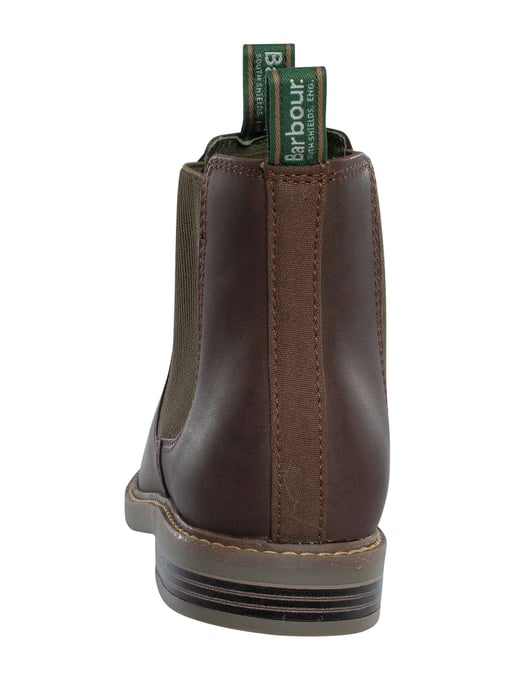 Barbour Farsley Leren Chelsea-Laarzen, Bruin - Image 5