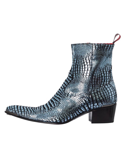 Jeffery West Hawk Chelsea Boots, Grey - Image 2