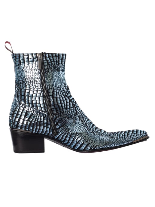 Jeffery West Hawk Chelsea Boots, Grey - Image 3