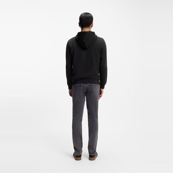 Boss Heren Wetalk Pullover Hoodie (Jet Zwart) - Image 3