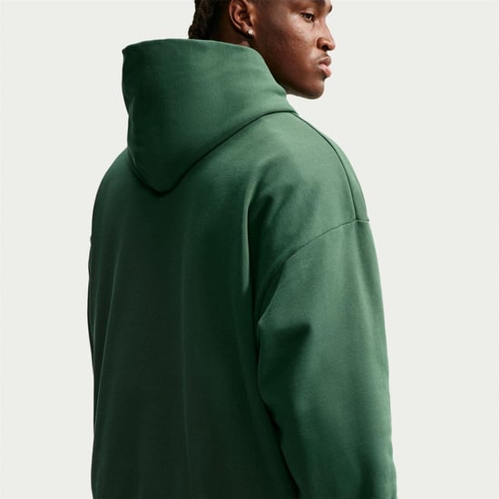 Nike Mens Club Fleece Pullover Hoodie (Forest Green) - Image 6