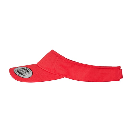 Flexfit Cap met gebogen top en vizier (Rood) - Image 3