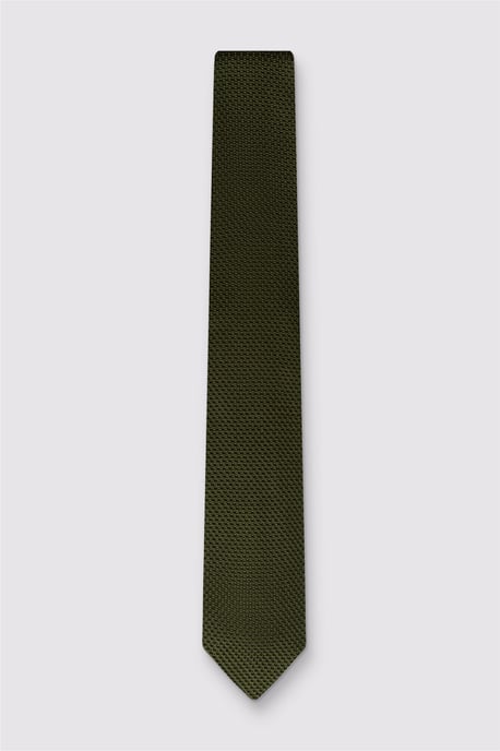 Textured Knitted Tie - Image 1