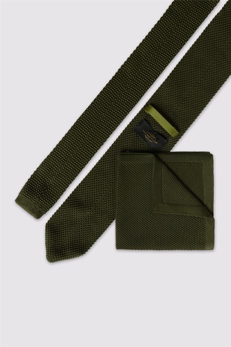 Textured Knitted Tie - Image 2