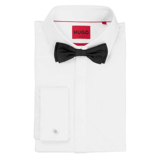 Hugo Boss Heren Lichtgewicht Vlinderdas (Zwart) - Image 4