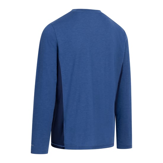 Trespass Heren Charlie T-shirt met lange mouwen (Indigo Mergel) - Image 2