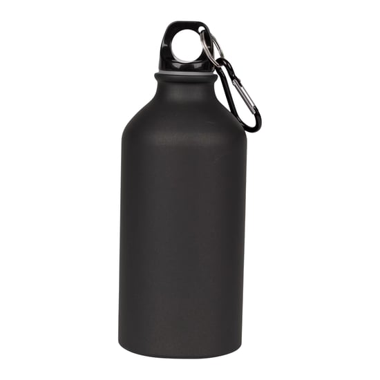 Trespass Swig Sports Bottle With Carabiner (0.5 Litres) (Matt Black) - Image 2