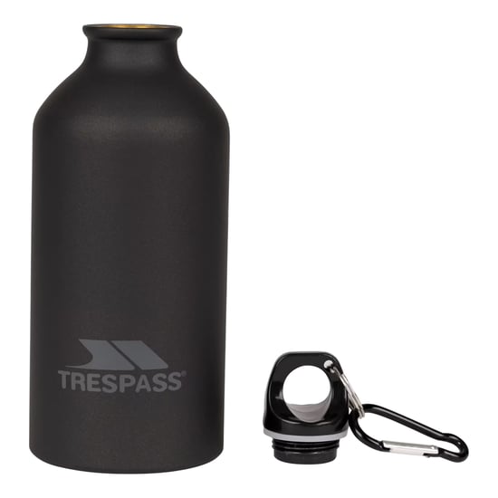 Trespass Swig Sports Bottle With Carabiner (0.5 Litres) (Matt Black) - Image 4