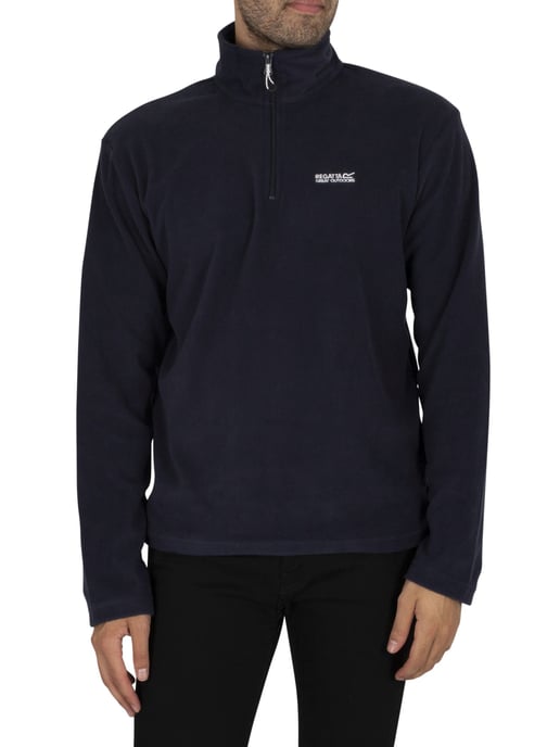 Regatta Thompson Fleece Sweatshirt Met Rits, Blauw - Image 2