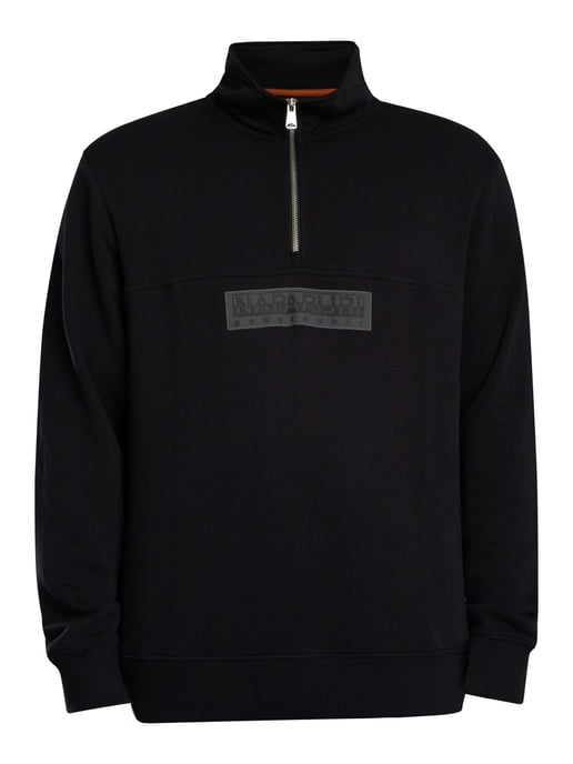 Napapijri Fleece Met Ritssluiting En Dooslogo, Zwart - Image 5