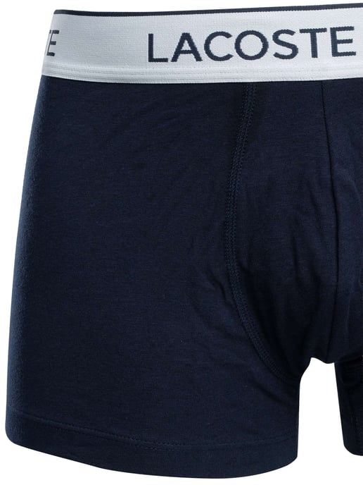 Lacoste 3 Pack Trunks, Blue - Image 5