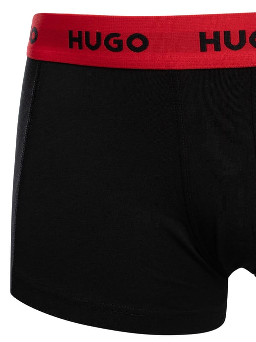HUGO Trunk 3-Pack, Zwart - Image 3