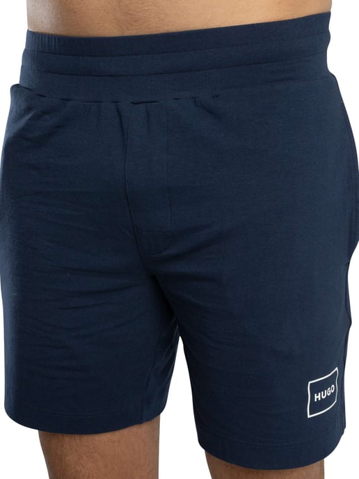 HUGO Lounge Laze Sweat Shorts, Blauw - Image 5
