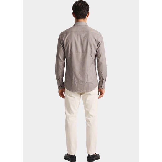 R2 Amsterdam Overhemd heren knitted herringbone shirt 134.wsp.011/045 - Image 6