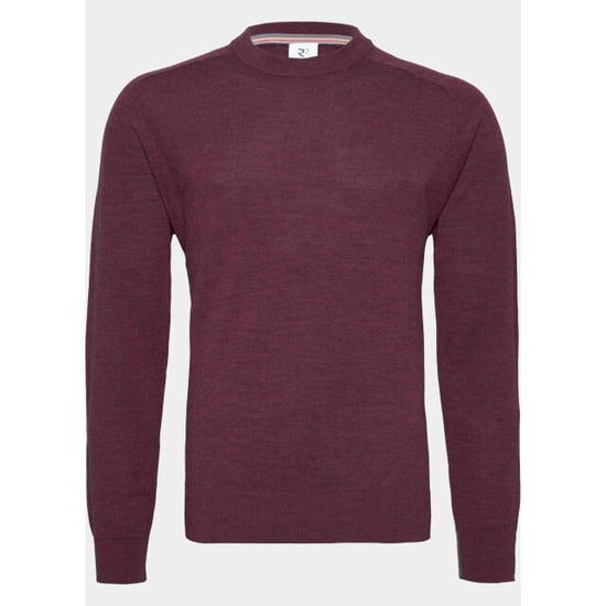 R2 Amsterdam Pullover heren structured crew neck 134.crew.002/080 - Image 1