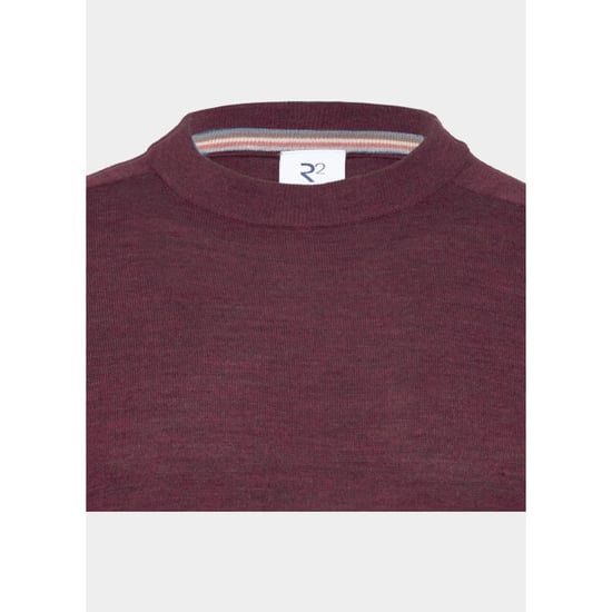 R2 Amsterdam Pullover heren structured crew neck 134.crew.002/080 - Image 2