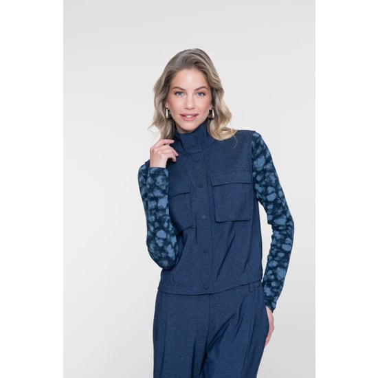 Geisha Gilet 65581-26 navy - Image 6