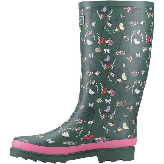 Cotswold Cleeve Hoge Rubber Dames Groen Wellingtonlaarzen - Image 4