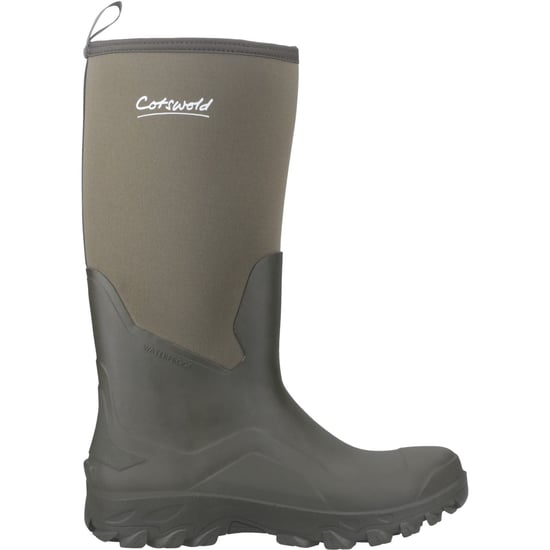 Cotswold Nailsworth Rubber Green Wellington Boots - Image 5