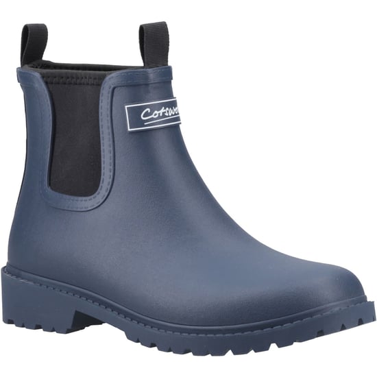 Cotswold Barton Rubber Women's Navy Wellington Boots - Image 1