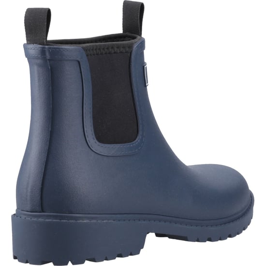 Cotswold Barton Rubber Women's Navy Wellington Boots - Image 2