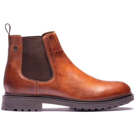 Base London Roebuck Leather Men's TAN Boots - Image 4
