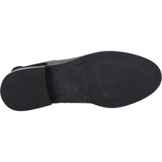 Hush Puppies Colette Leather Women's Black Wide Fit Flat Chelsea Boots - Image 3
