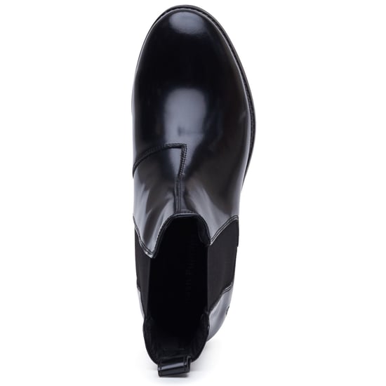 Hush Puppies Colette Leather Women's Black Wide Fit Flat Chelsea Boots - Image 5
