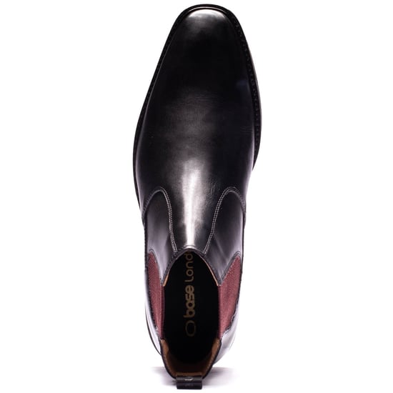 Base London Kensington Leather Men's Black Boots - Image 4