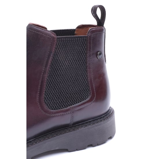 Base London Echo Leather Men's WASHED BROWN Boots - Image 6