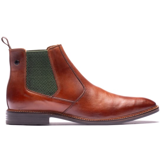 Base London Kensington Leather Men's Washed Tan Boots - Image 4