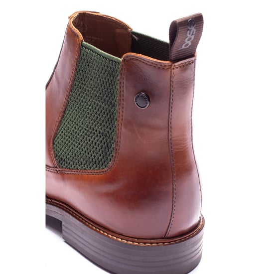 Base London Kensington Leather Men's Washed Tan Boots - Image 5