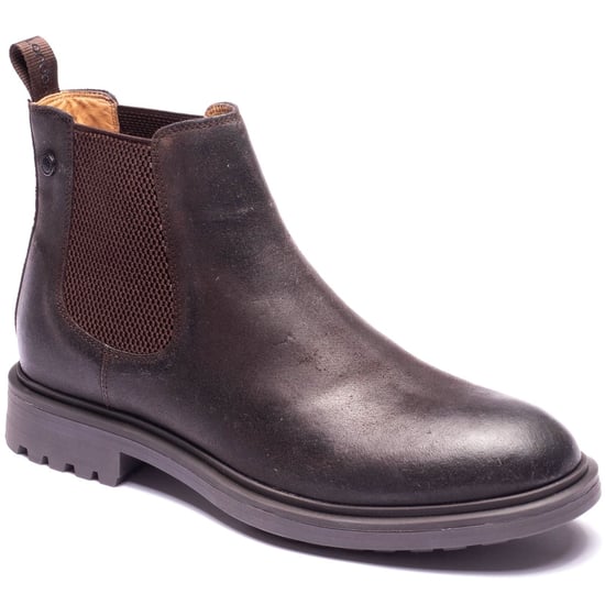 Base London Roebuck Leather Men's BROWN Boots - Image 1