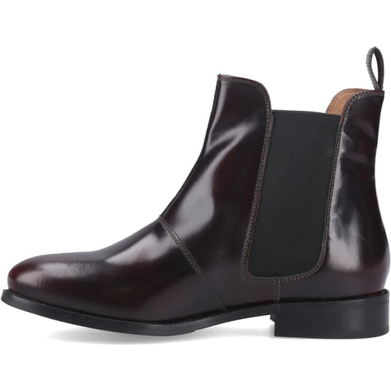 Hush Puppies Colette Leather Women's Bordeaux Wide Fit Flat Chelsea Boots - Image 4